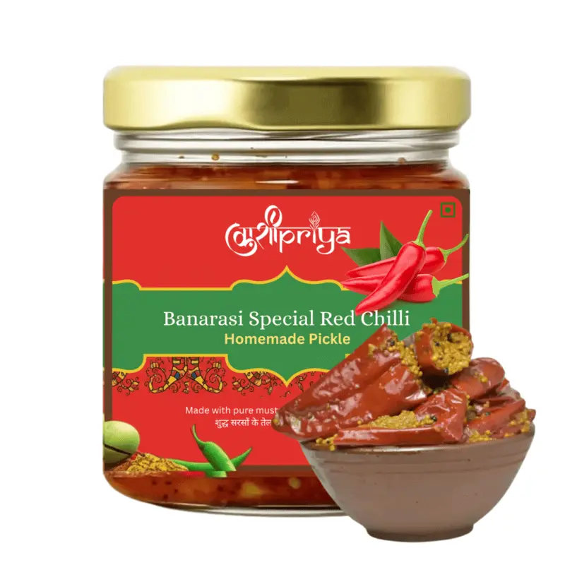Red Chilli Pickle 250g – Spicy Lal Mirch ka Achar | Mustard Oil - Image 2